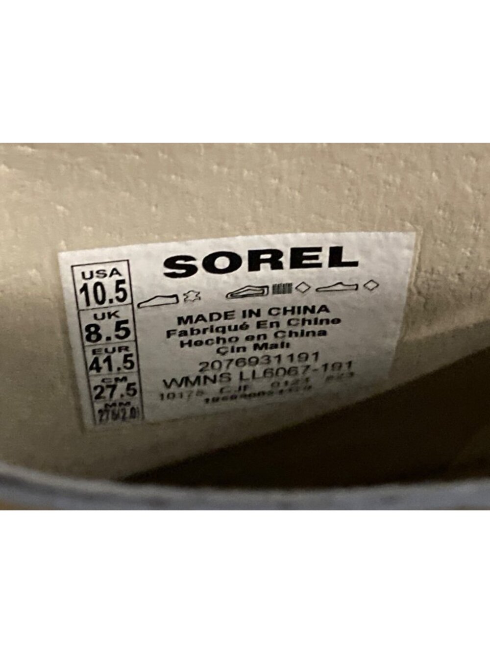 Sorel Women's Brex Zip Chelsea Boot 10.5 - Waterproof Leather with Block Heel - Picture 6 of 6